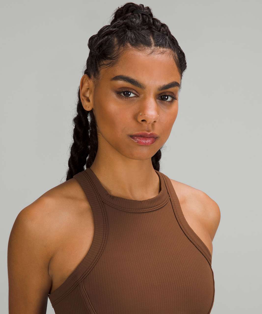 Ribbed Nulu High-Neck Yoga Bra curated on LTK