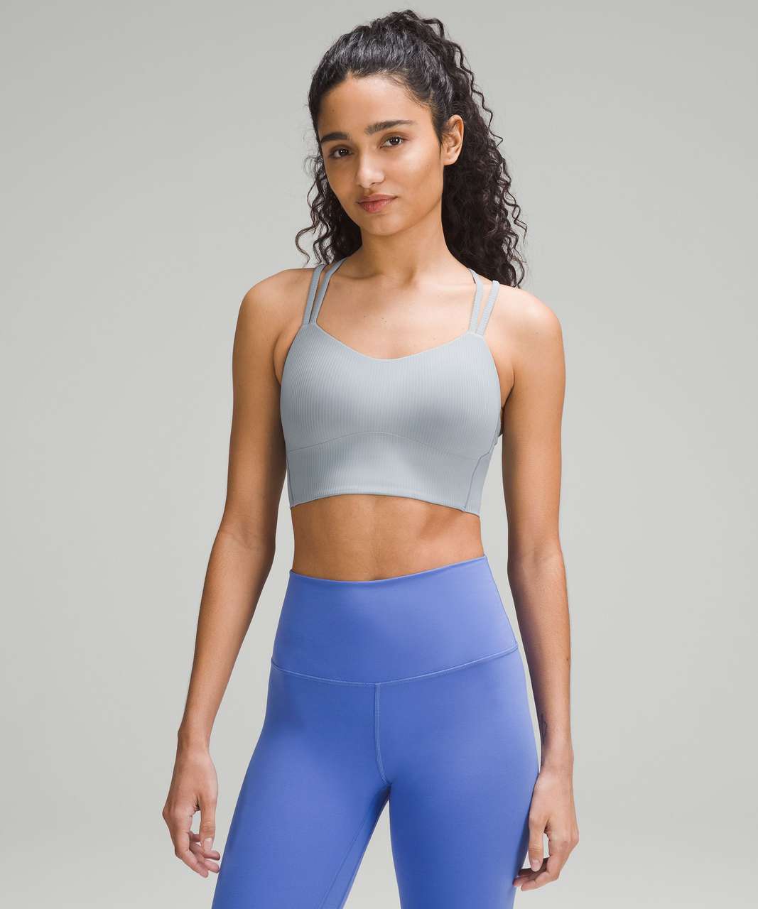 NEW Lululemon Like a Cloud Ribbed Longline Bra Light Support B/C