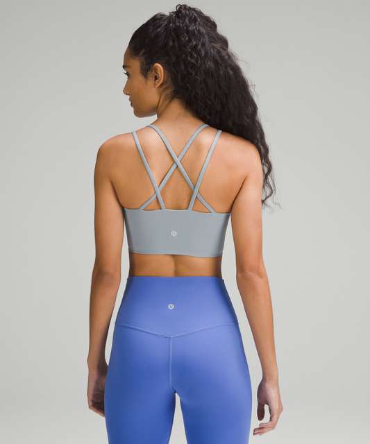 Buy C9 Airwear Blue Ribbed Sports Bra For Women Online