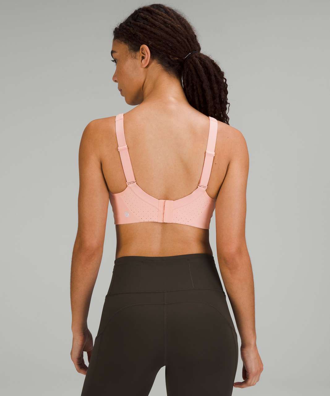 Lululemon Run Times Bra *High Support, B–G Cups - Melon Sorbet