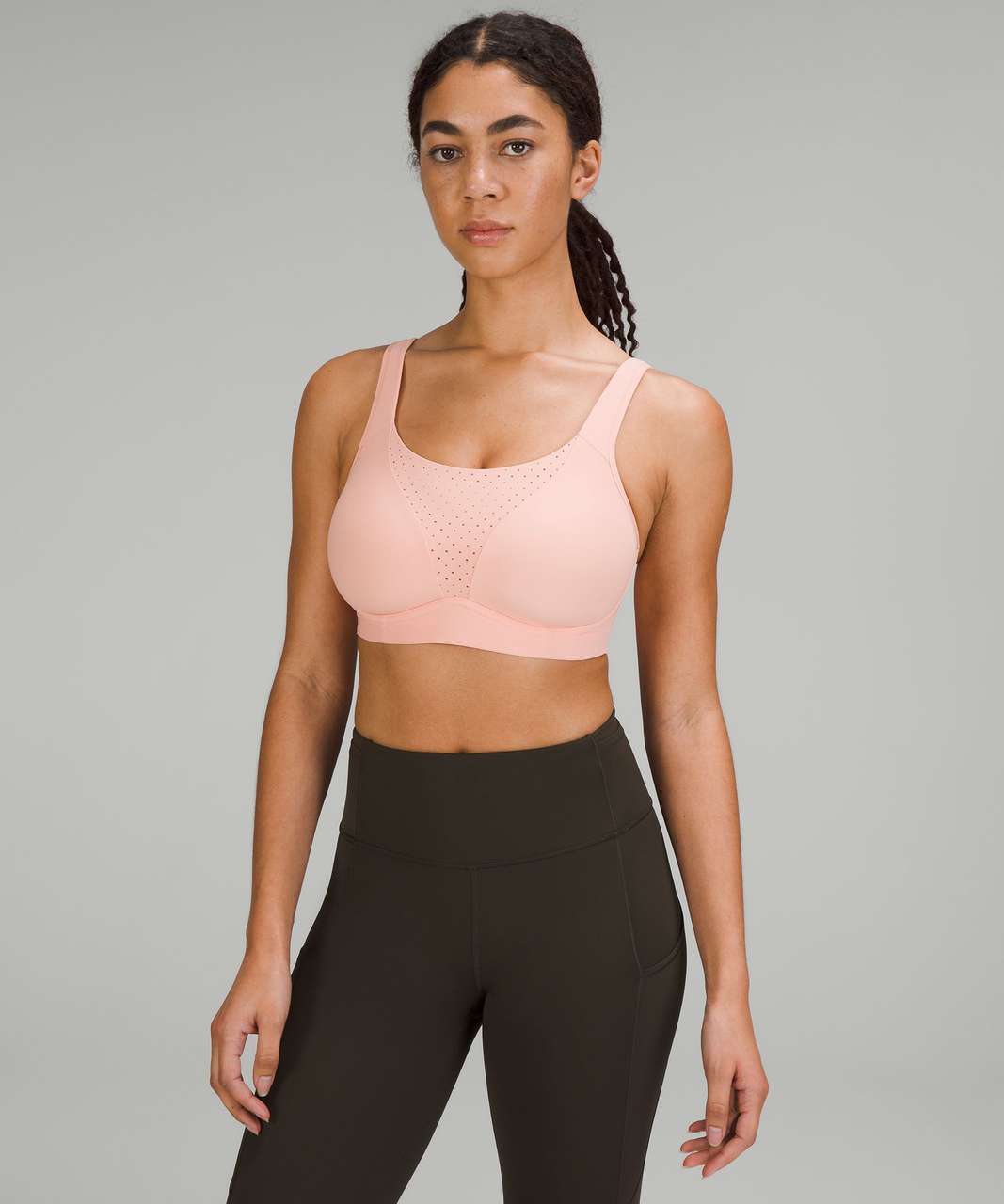 Lululemon Run Times Bra *High Support, B–G Cups - Seal Grey - lulu fanatics