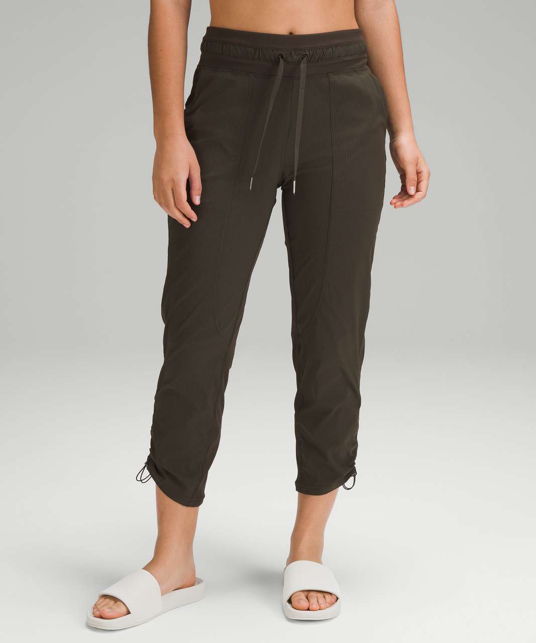 Lululemon Dance Studio Mid-Rise Cropped Pant - Dark Olive