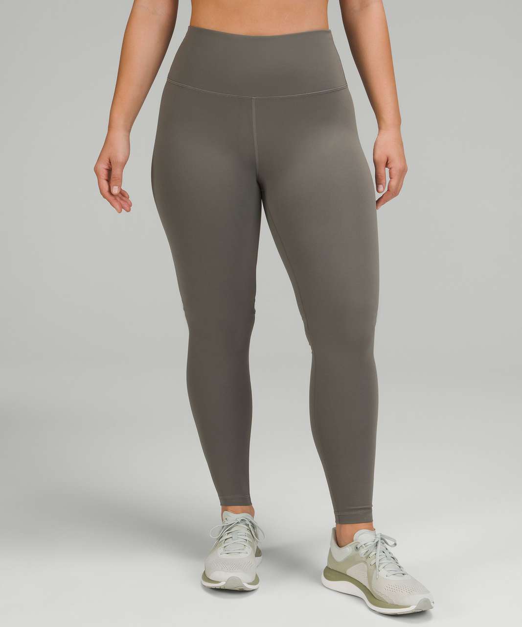 Lululemon Wunder Train Contour Fit High-Rise Tight 28 - Grey Sage - lulu  fanatics