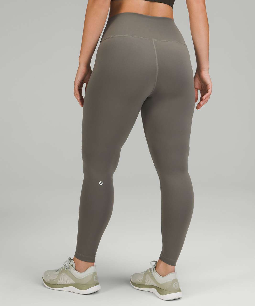 Lululemon Wunder Train Contour Fit High-Rise Tight 28 - Grey Sage - lulu  fanatics