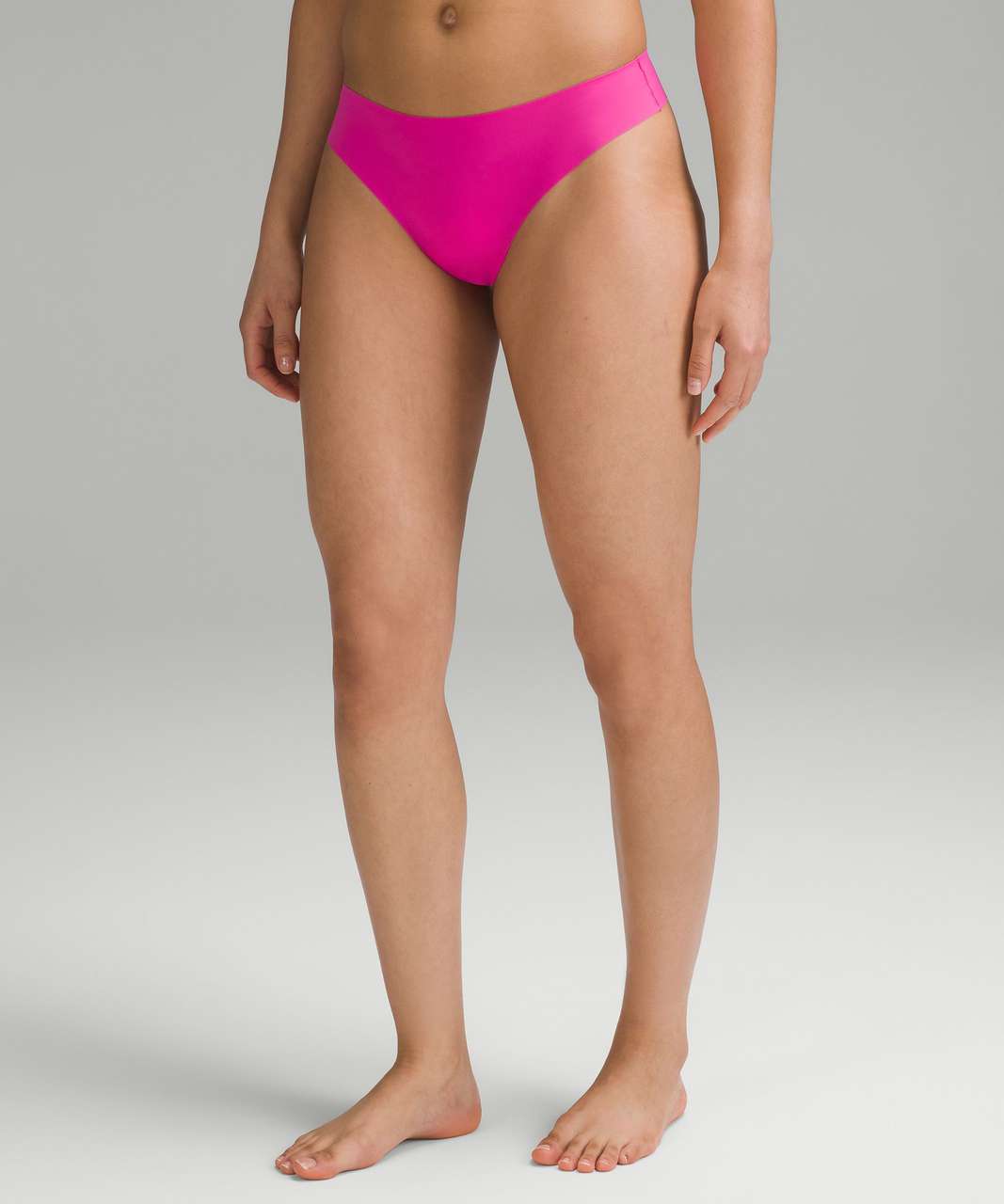 Lululemon InvisiWear Mid-Rise Thong Underwear *3 Pack - Melon Sorbet /  Sonic Pink / Powder Blue - lulu fanatics