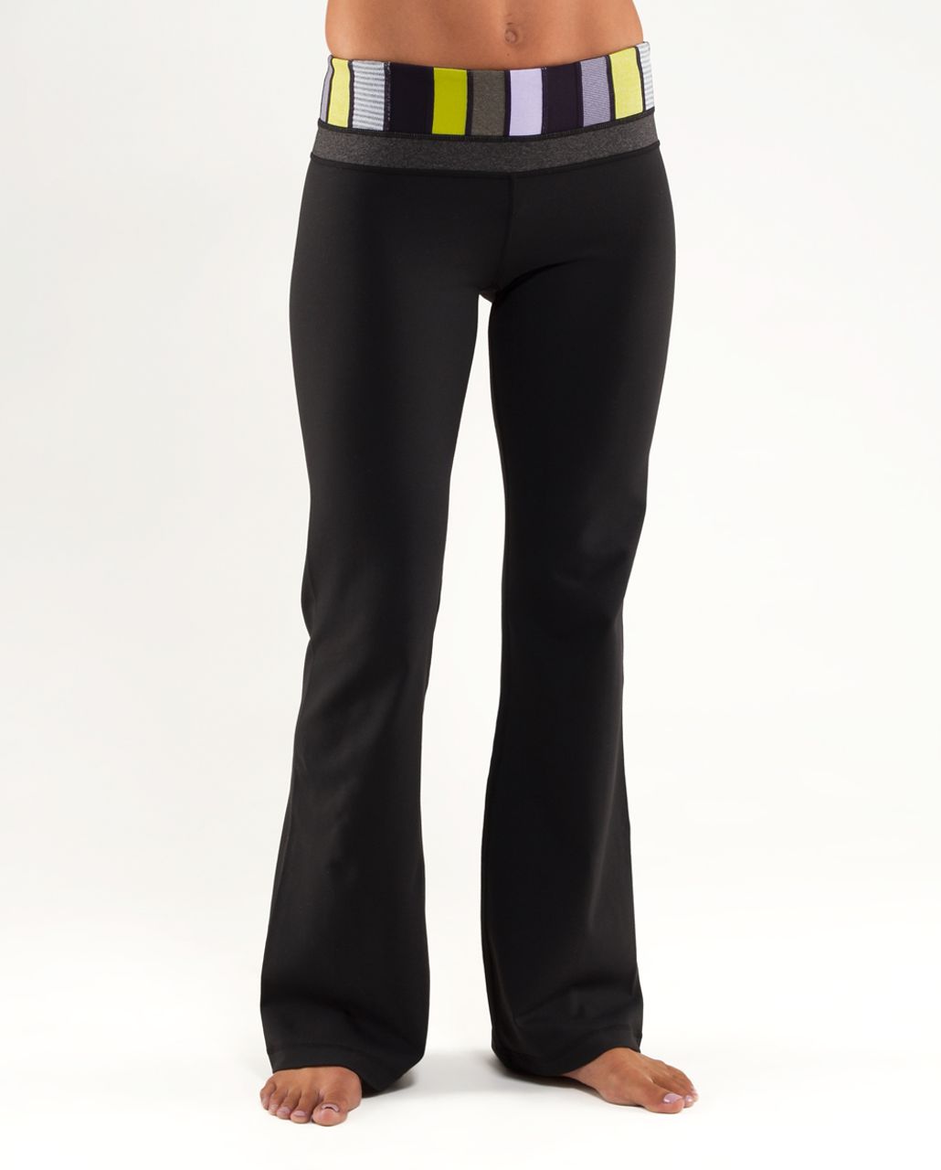 Lululemon Groove Pant (Regular) - Black / Quilting Winter 1 / Black Swan Heathered  Black Herringbone - lulu fanatics