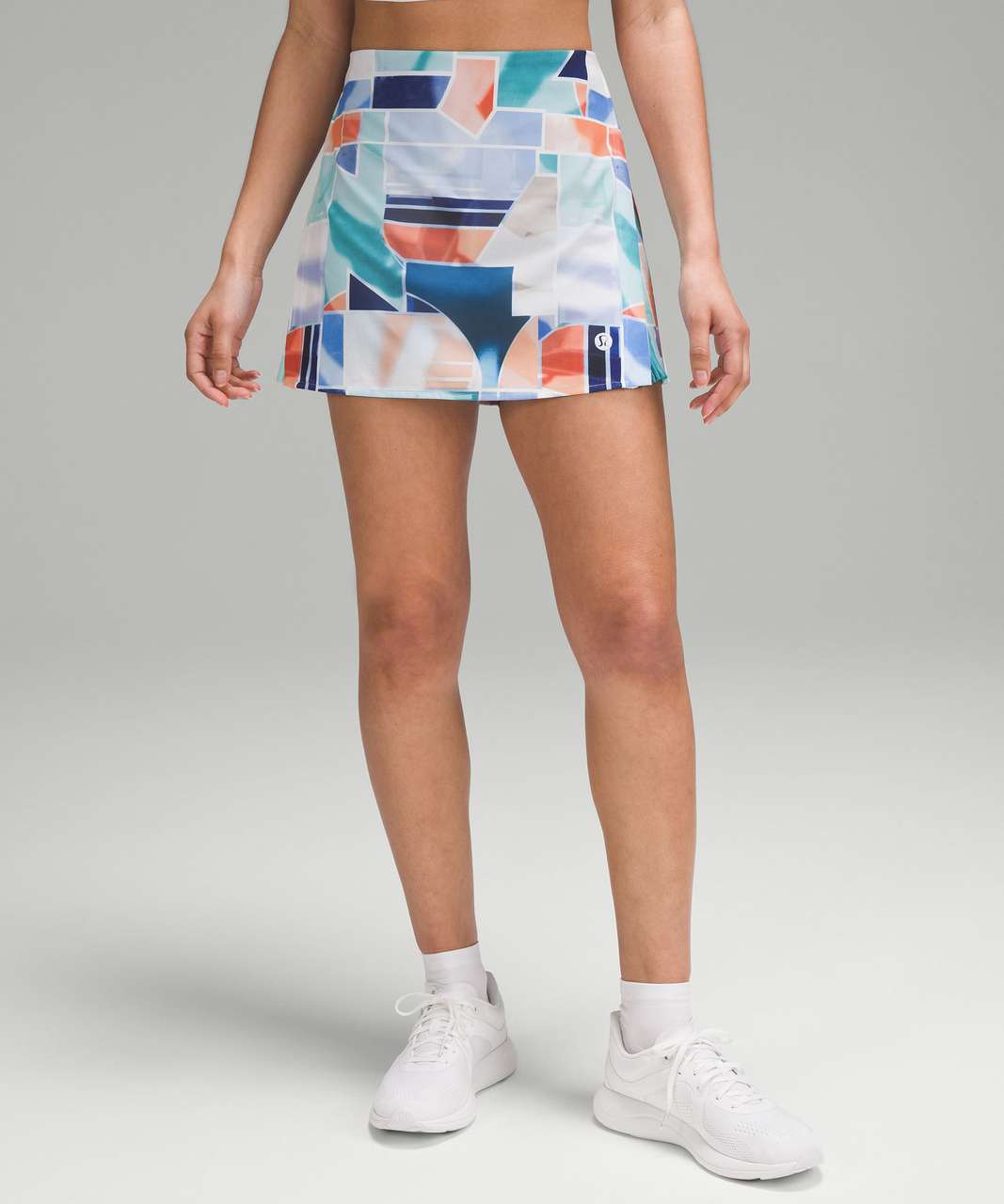 Pleated and Lined High-Rise Tennis Skort