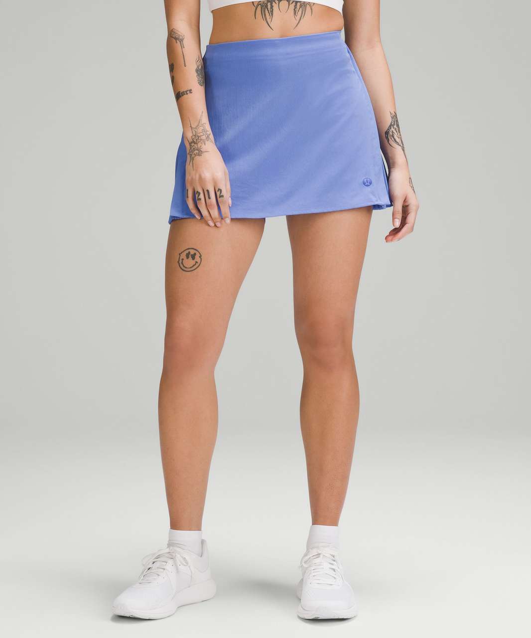 Lululemon Peek Pleat High-Rise Tennis Skirt - Wild Indigo - lulu