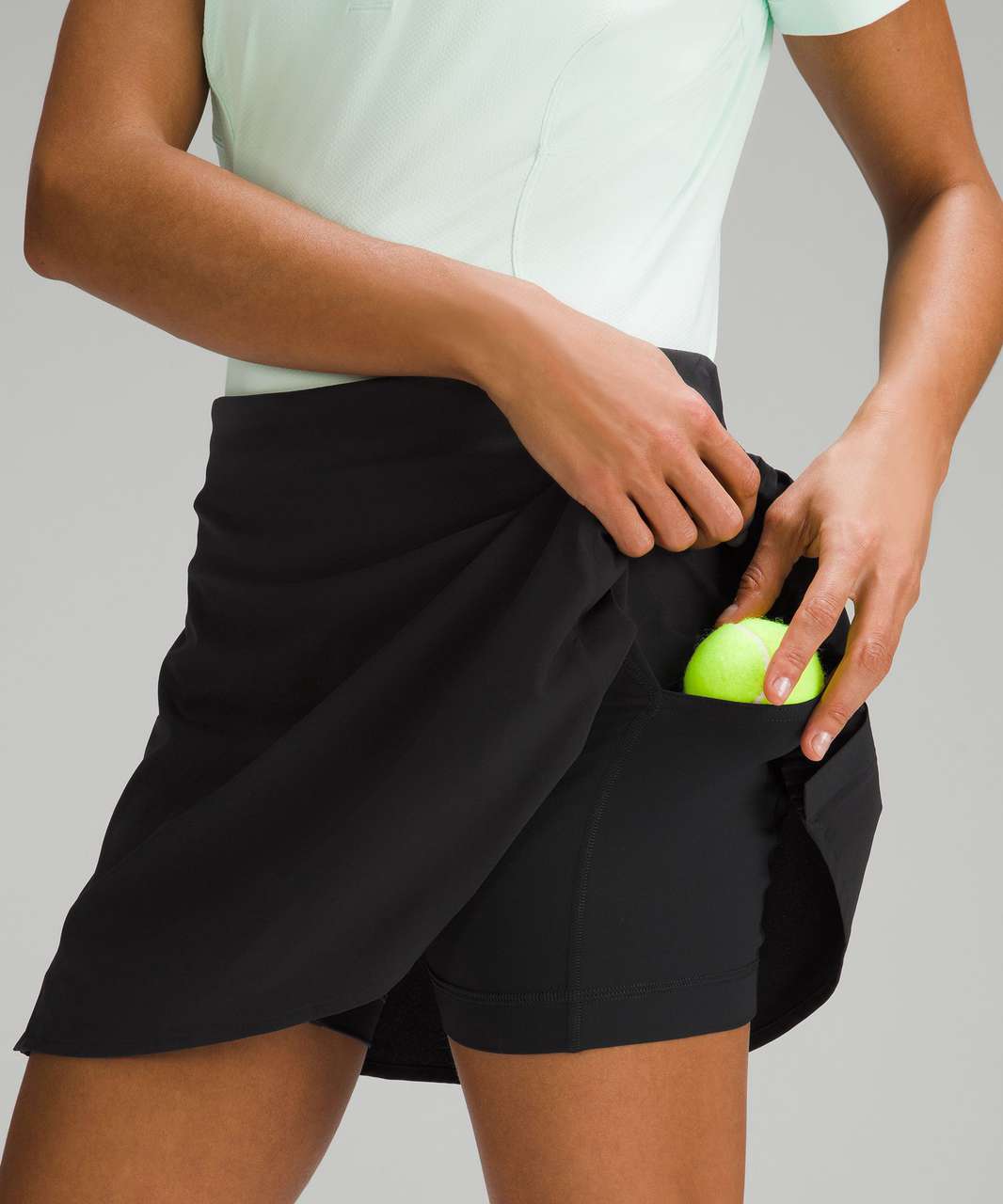 Lululemon Peek Pleat High-Rise Tennis Skirt - Black