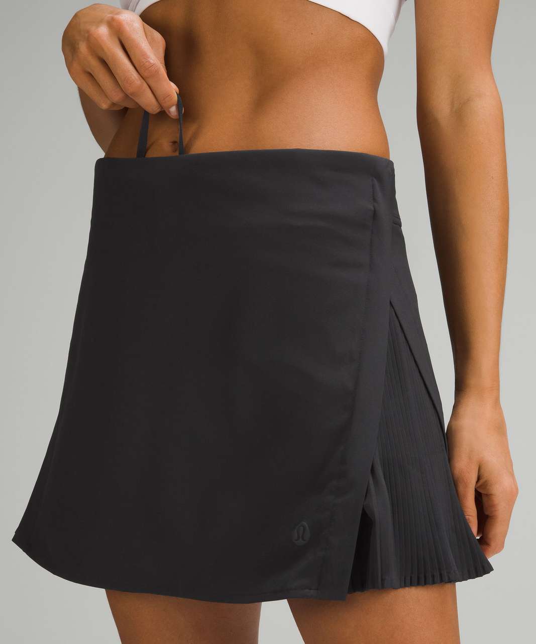 Lululemon Peek Pleat High-Rise Tennis Skirt - Black