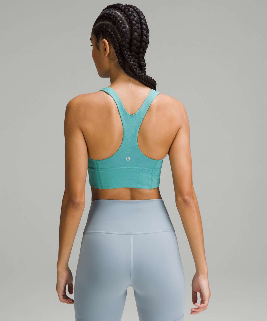 Lululemon Women Training Sports Bra Wunder Train Long Line LW2CNSS