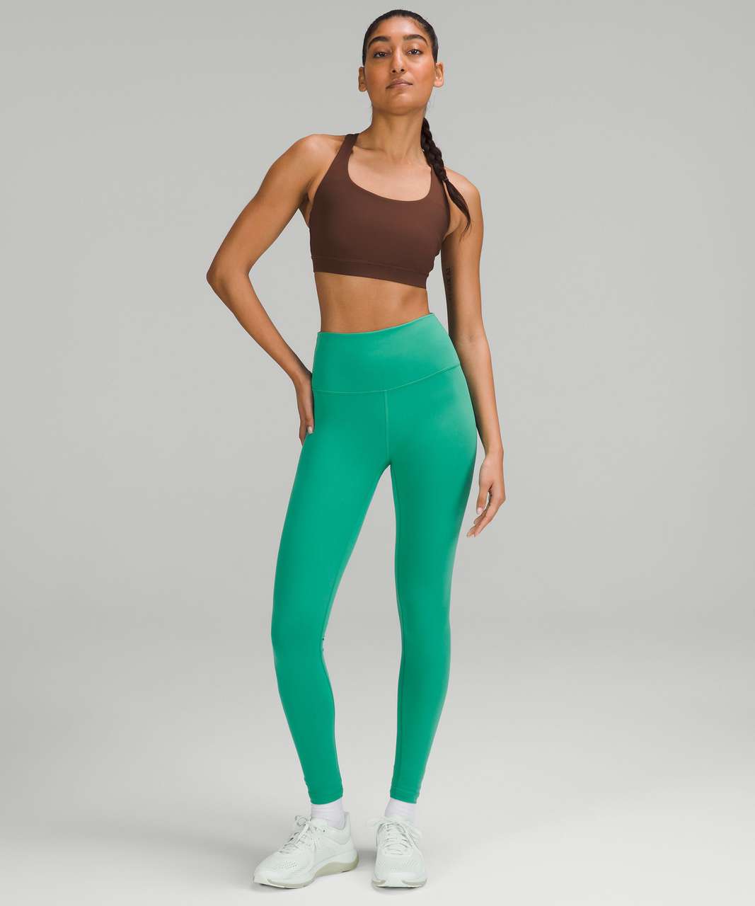 Lululemon Wunder Train High-Rise Tight 31" - Maldives Green