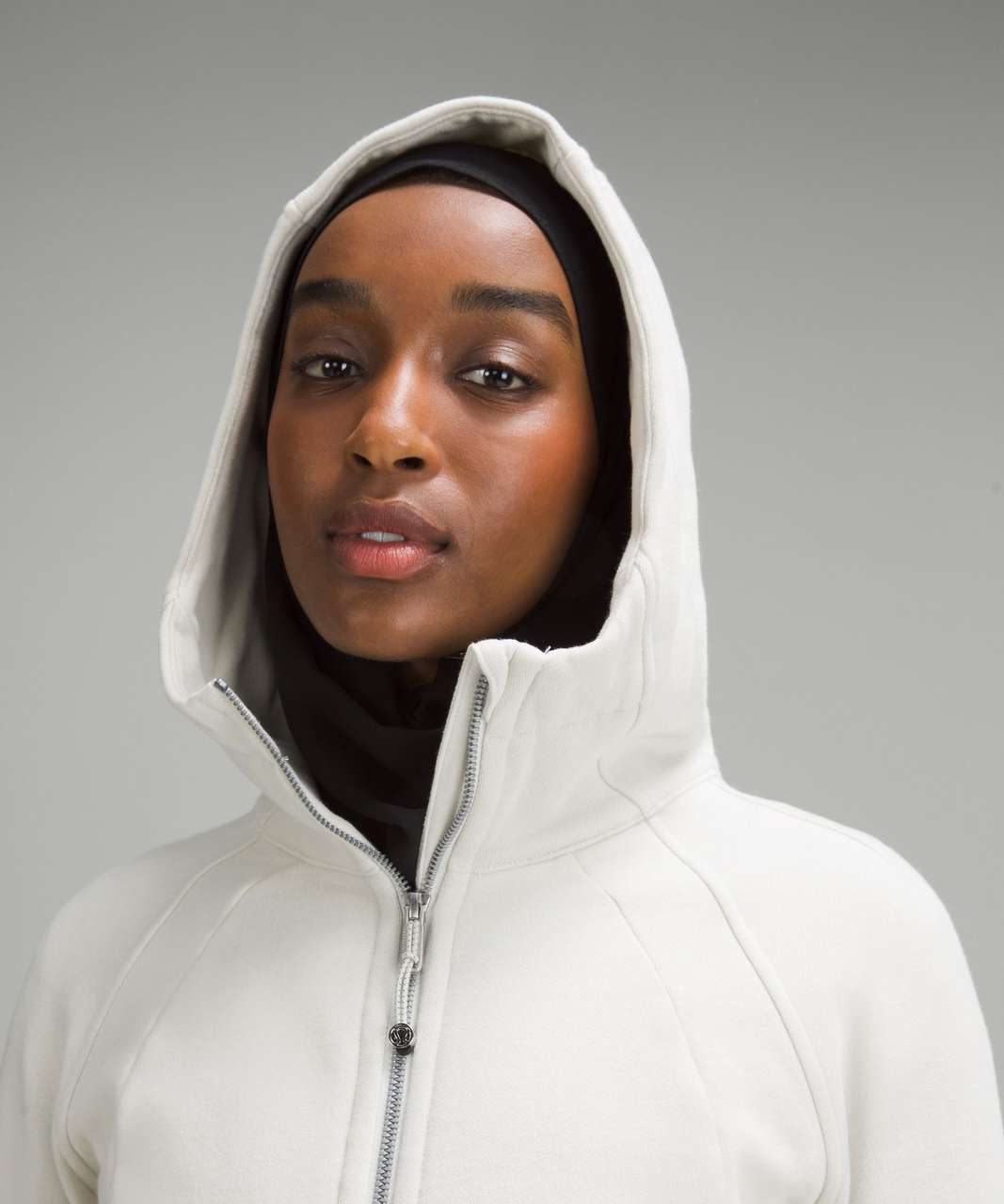 Lululemon Scuba Full-Zip Hoodie - Bone