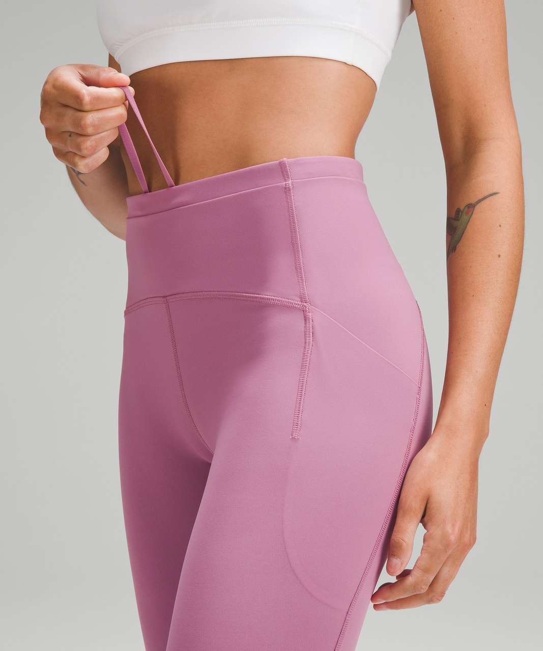 Lululemon Swift Speed High-Rise Crop 21" - Velvet Dust (First Release)