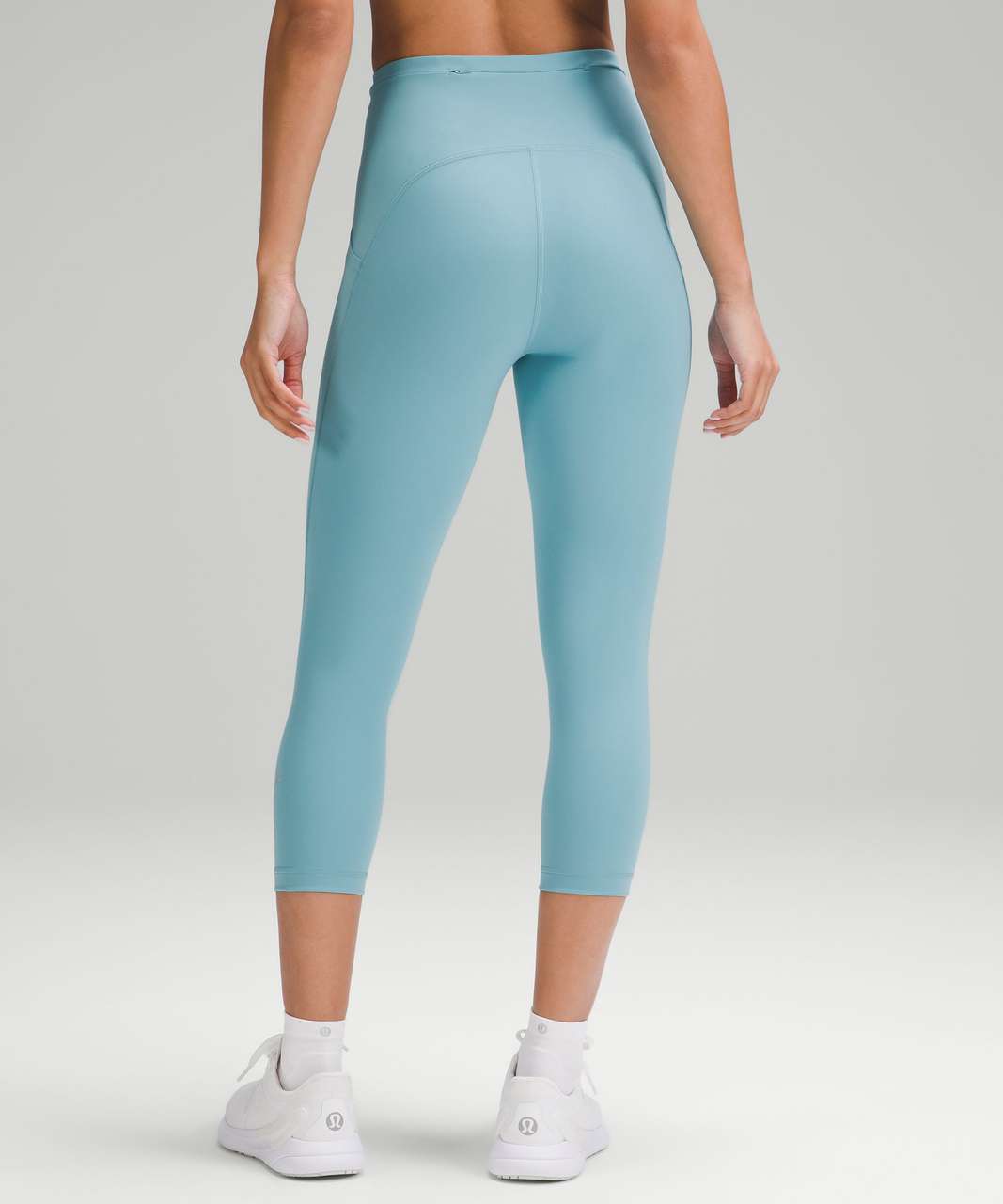 Lululemon Swift Speed High-Rise Crop 23 - Teal Lagoon - lulu fanatics