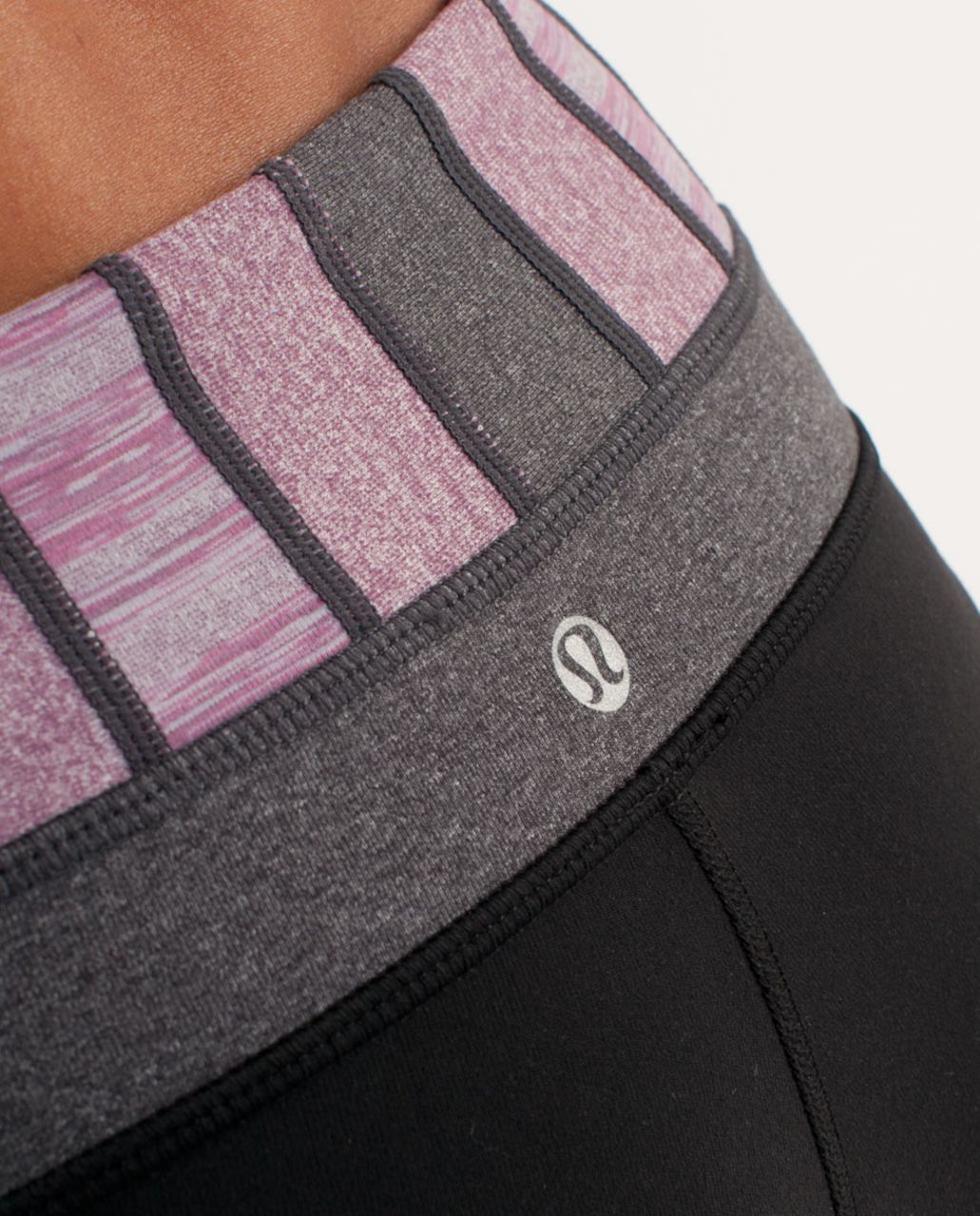 Lululemon Groove Pant (Regular) - Black /  Quilt 20 /  Heathered Coal