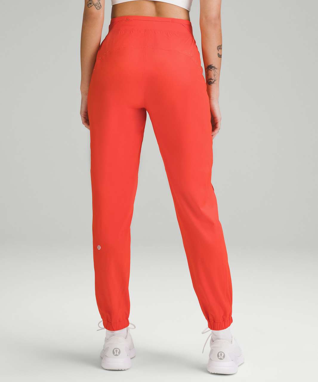 Lululemon Adapted State High-Rise Tech Fleece Jogger - Red Merlot - lulu  fanatics