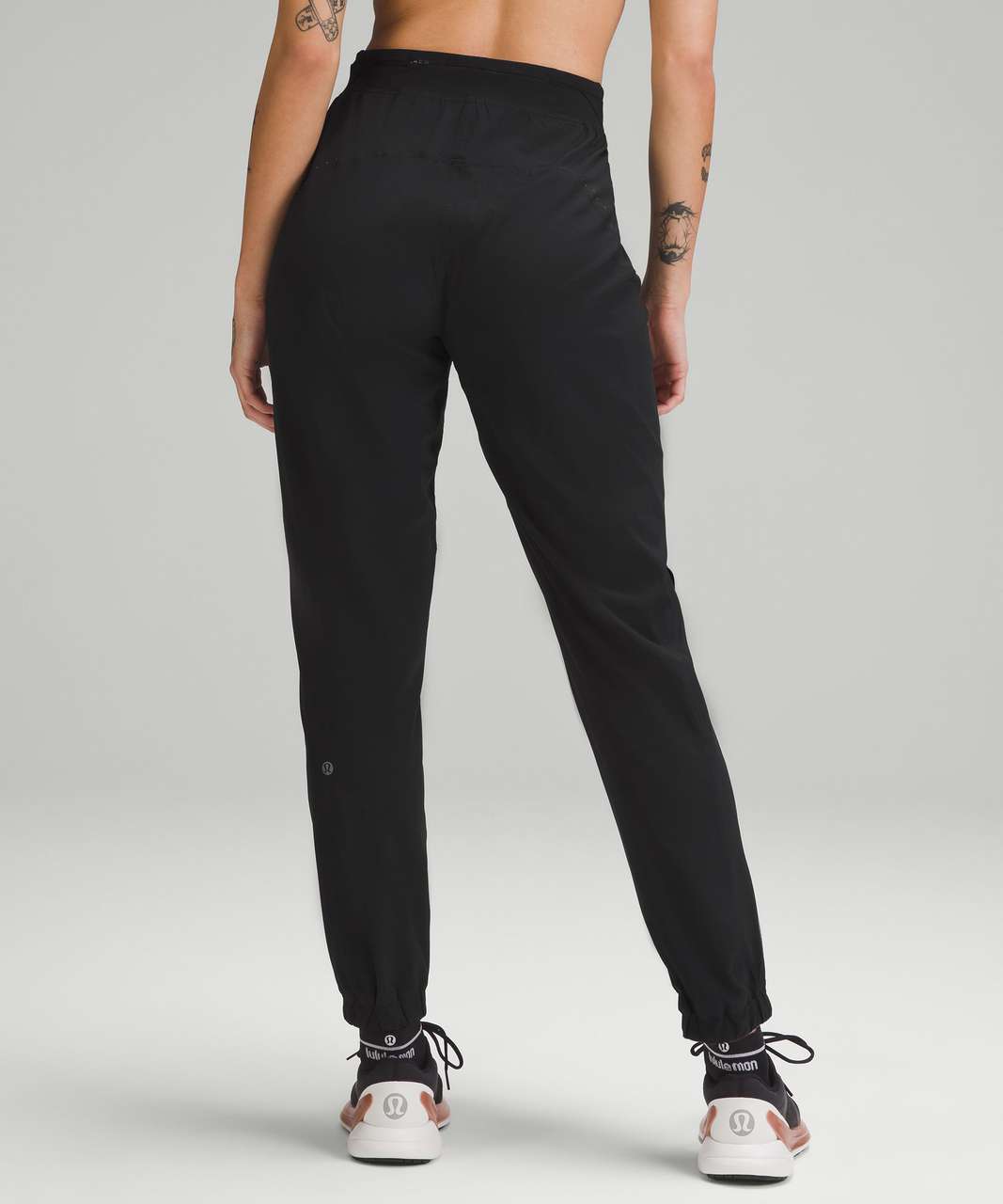 Rise Jogger - Black High Rise Joggers, Womens Joggers