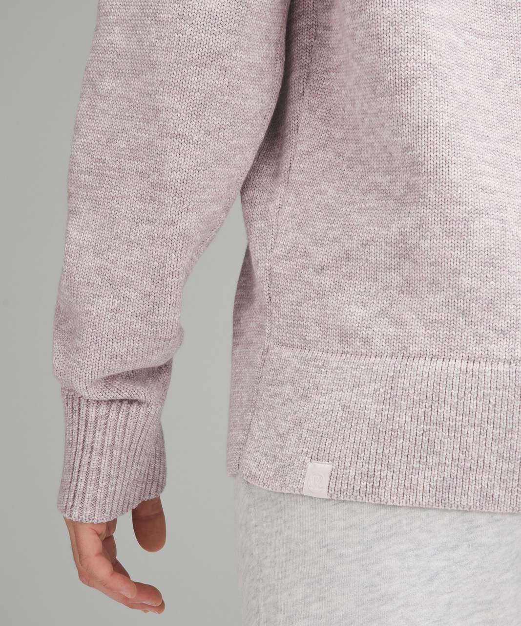 Lululemon Boxy Cotton-Blend Sweater - Bone / Natural Ivory / Rhino Grey / Velvet Dust