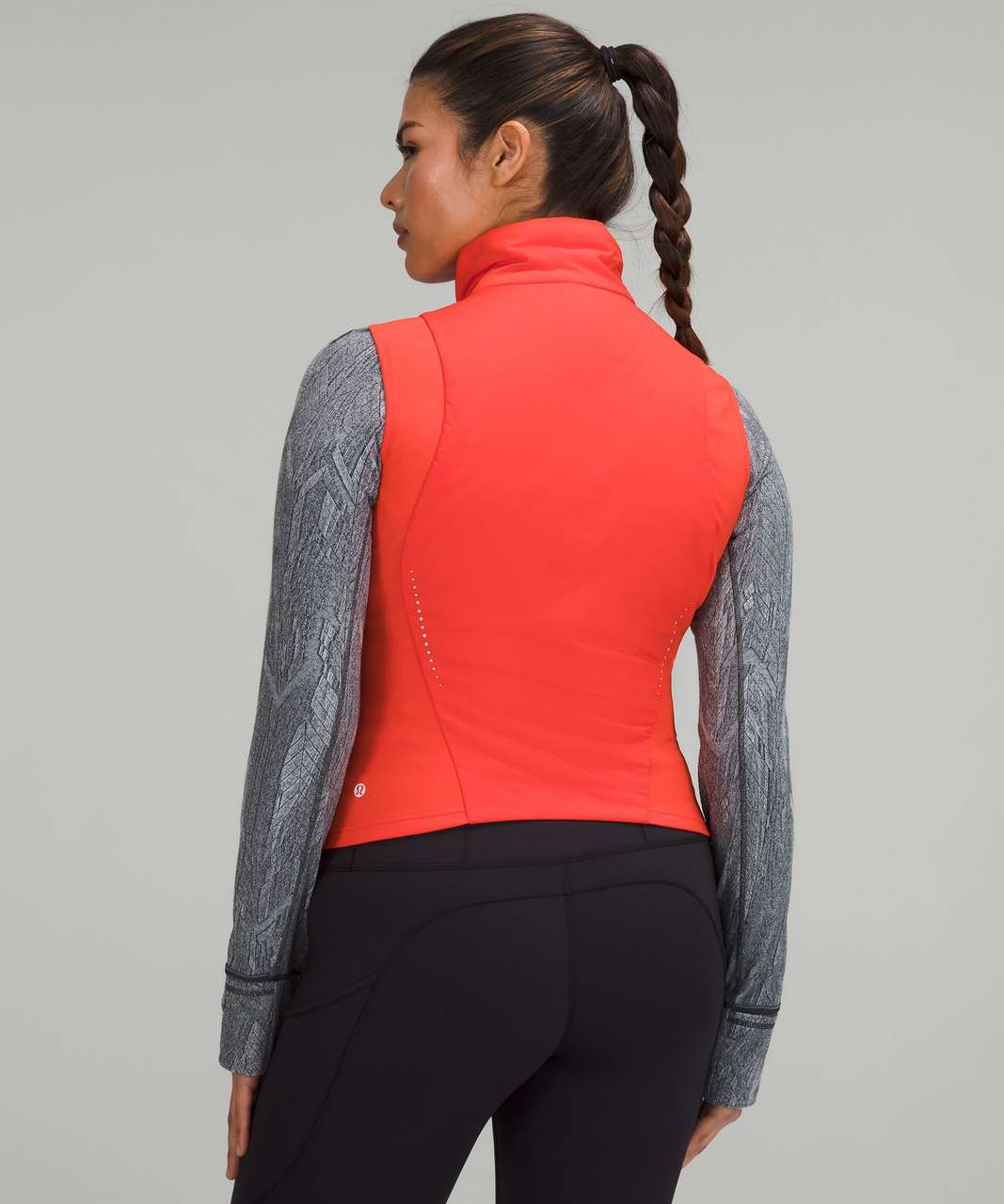 Lululemon Push Your Pace Vest - Solar Orange - lulu fanatics