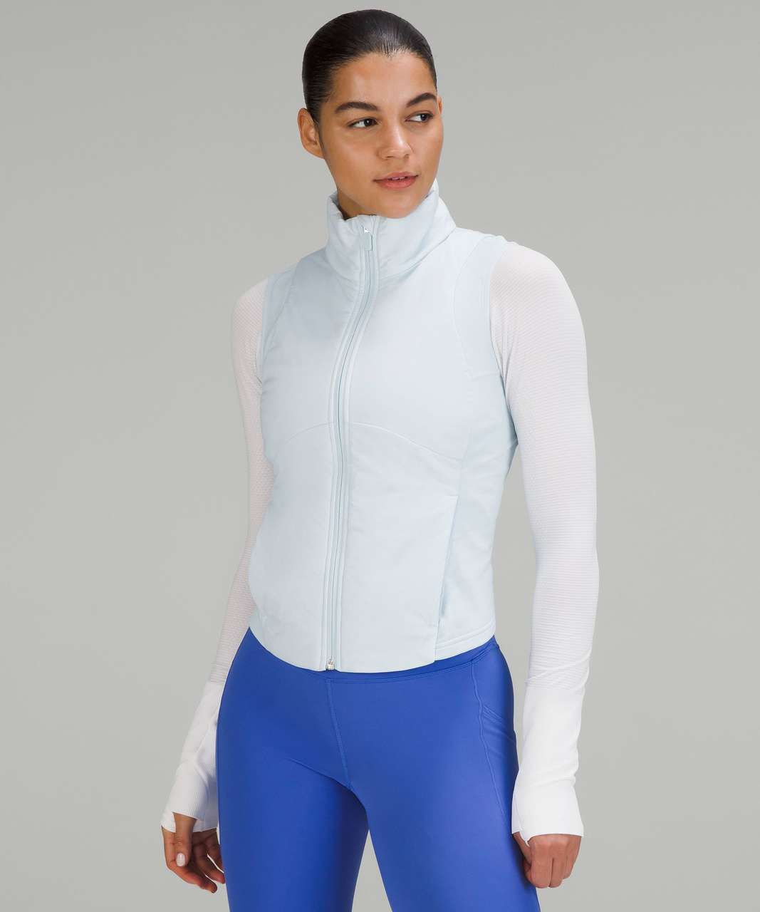 Lululemon Push Your Pace Vest - Powder Blue - lulu fanatics