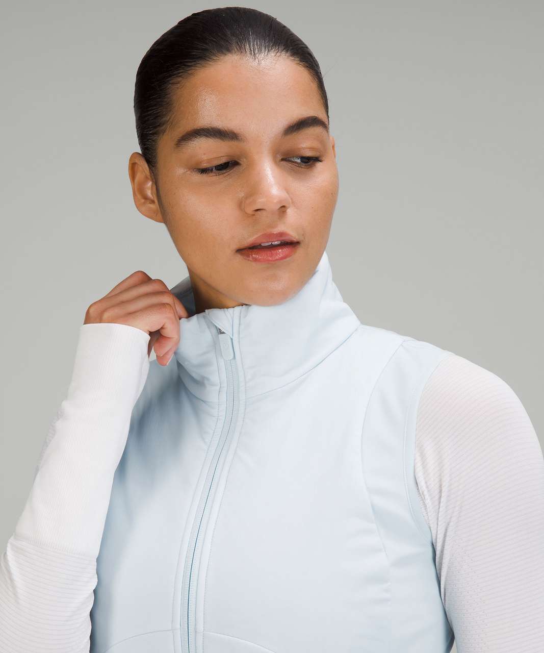 Lululemon Push Your Pace Vest - Powder Blue - lulu fanatics