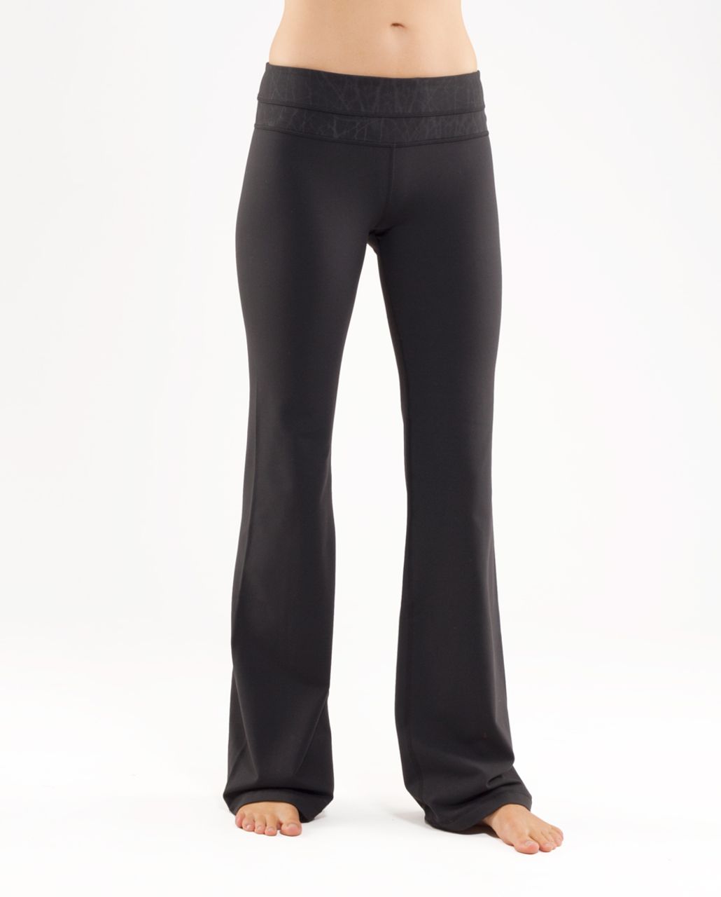 Lululemon Groove Pant (Regular) - Black / Quilt Summer13 2 - lulu fanatics