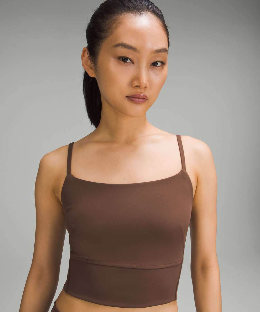 Lululemon Strappy Nulu Shelf Tank Top