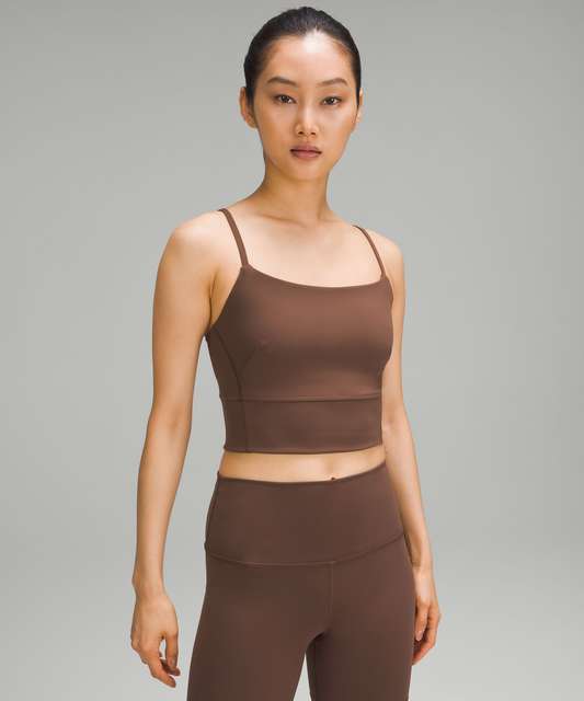 Lululemon Wunder Train Strappy Tank Top - Espresso - lulu fanatics