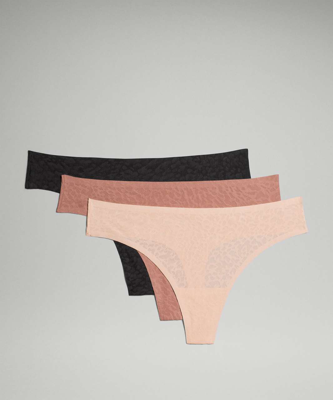 NWT VICTORIA'S SECRET SMALL PINK AQUA GOLD NO THX STRETCH SEAMLESS THONG  PANTIES