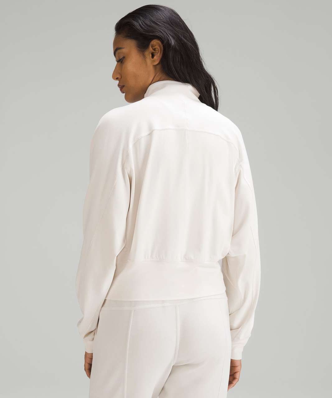 Lululemon Ready to Rulu Half-Zip Pullover - White Opal