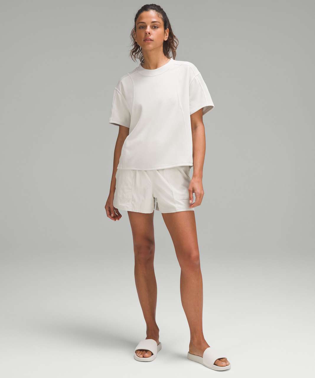 Lululemon Ribbed Softstreme T-Shirt - Bone