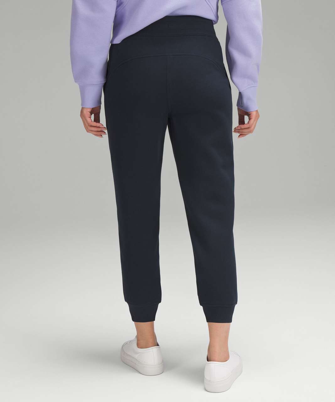 Lululemon Scuba High-Rise Cropped Jogger - True Navy - lulu fanatics