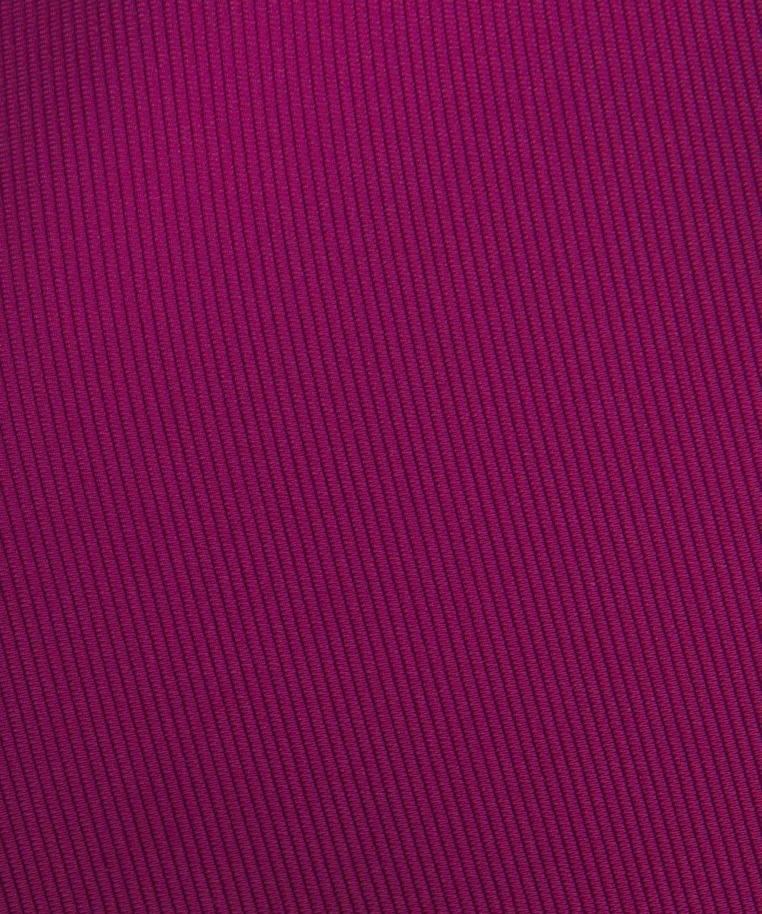 Lululemon Ribbed Contoured Unitard 6" - Magenta Purple