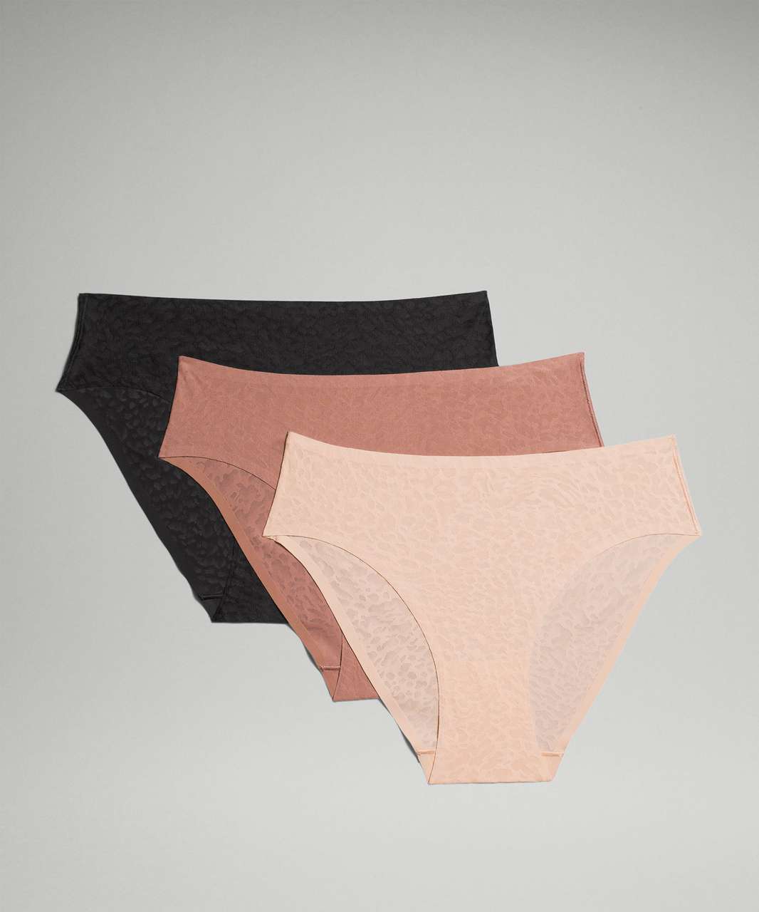 Lululemon InvisiWear Mid-Rise Cheeky Bikini Underwear - Vapor - lulu  fanatics