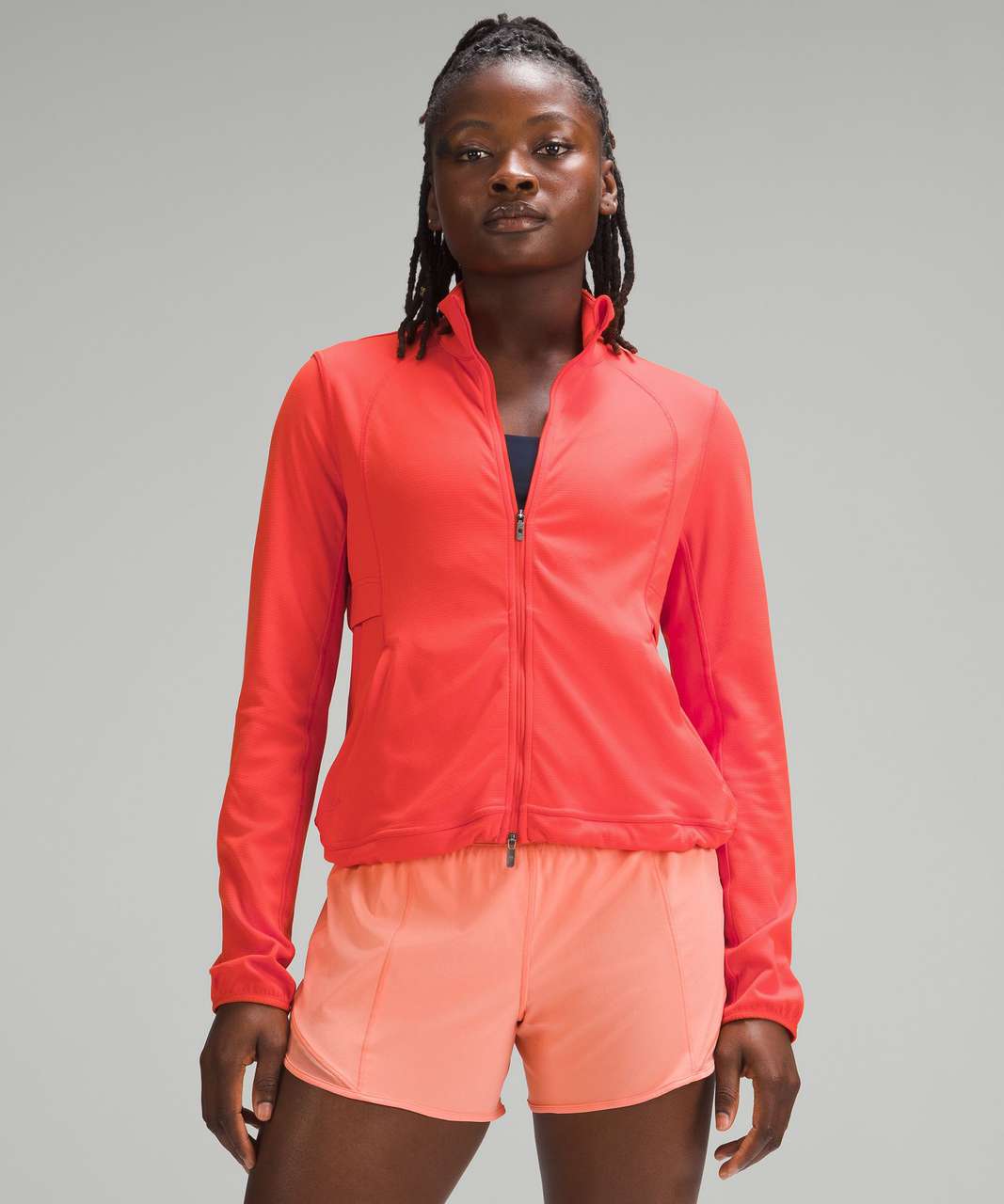 Lululemon Ventilating UV Protection Running Jacket - Solar Orange