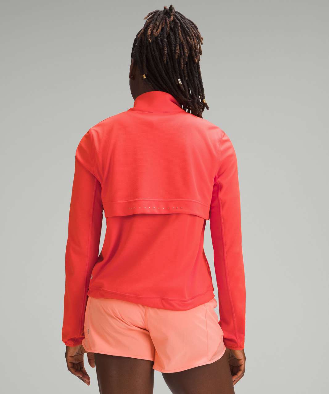 Lululemon Ventilating UV Protection Running Jacket - Solar Orange