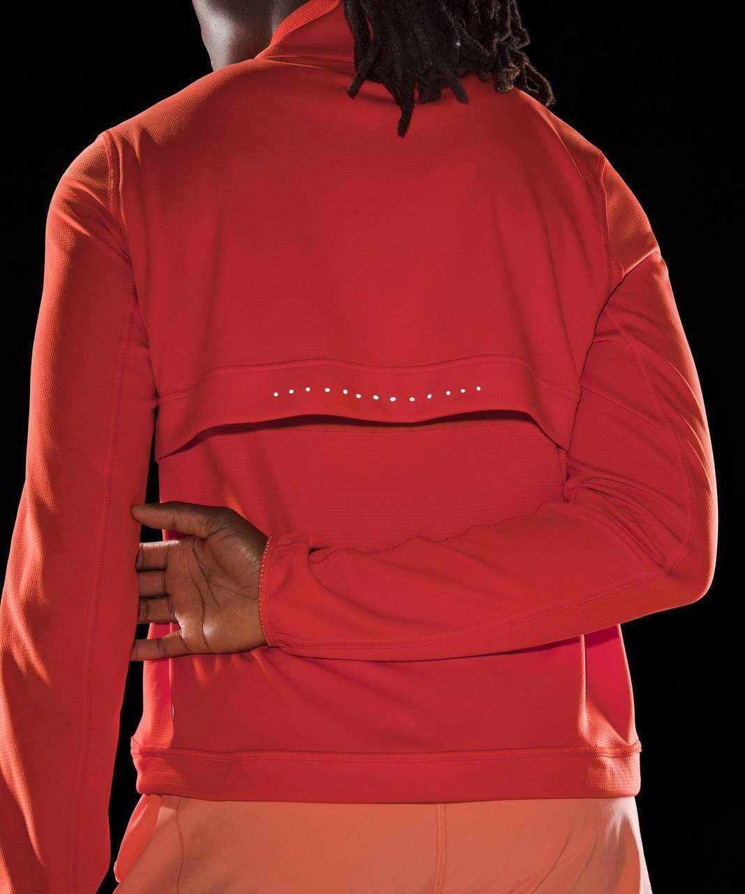 Lululemon Ventilating UV Protection Running Jacket - Solar Orange