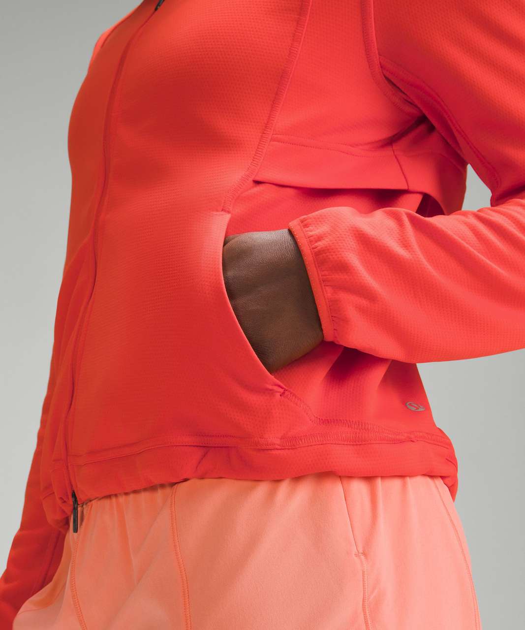 Lululemon Ventilating UV Protection Running Jacket - Solar Orange