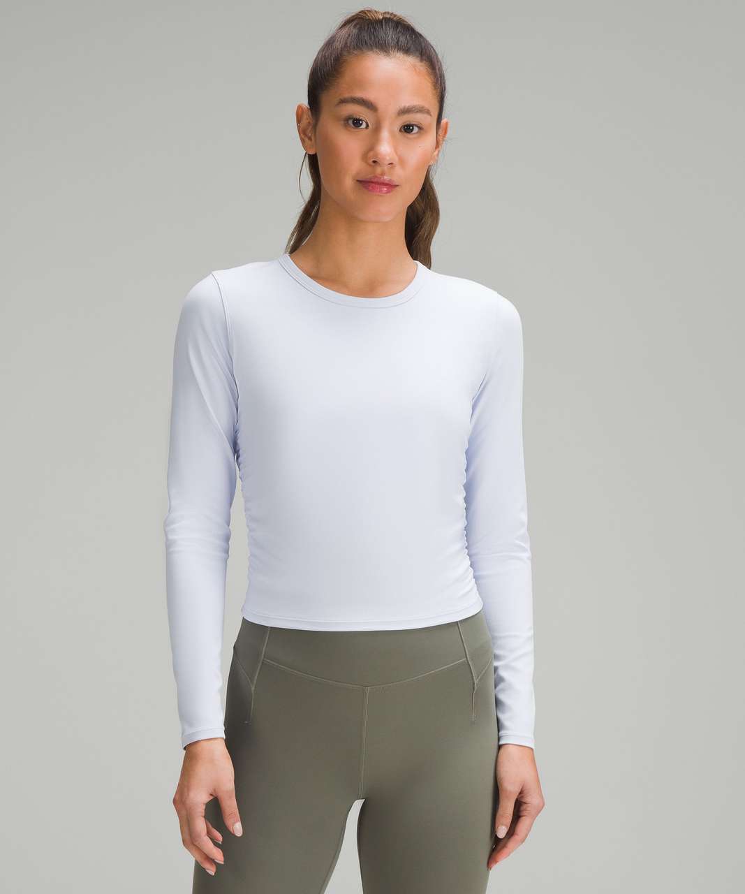 Lululemon All It Takes Long-Sleeve Shirt *Nulu - Blissful Blue