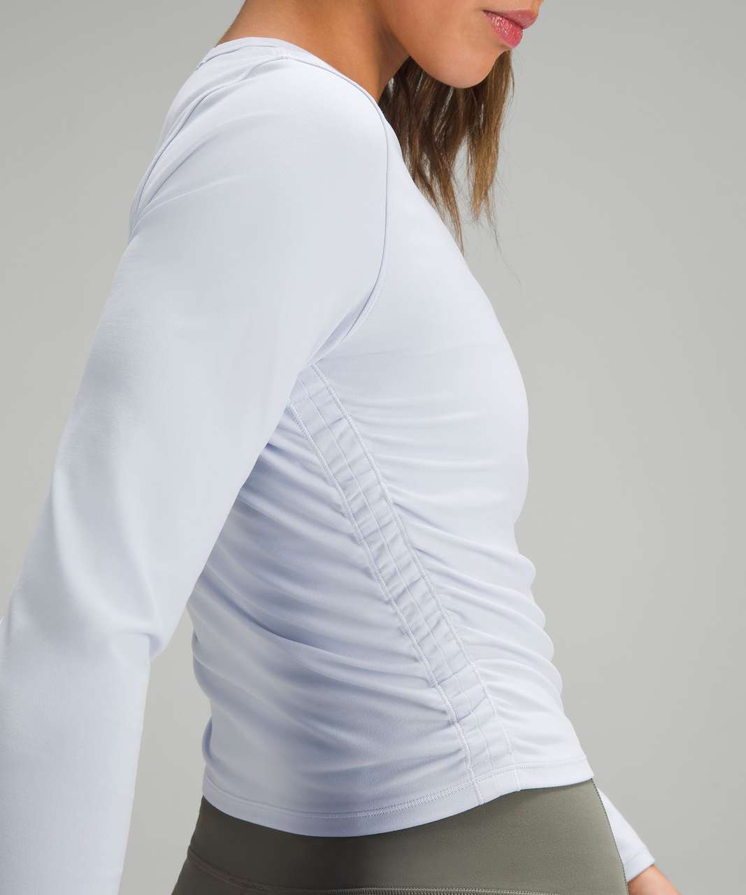 Lululemon All It Takes Long-Sleeve Shirt *Nulu - Blissful Blue