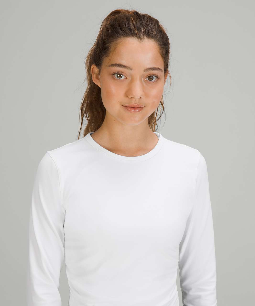 Lululemon All It Takes Long-Sleeve Shirt *Nulu - White