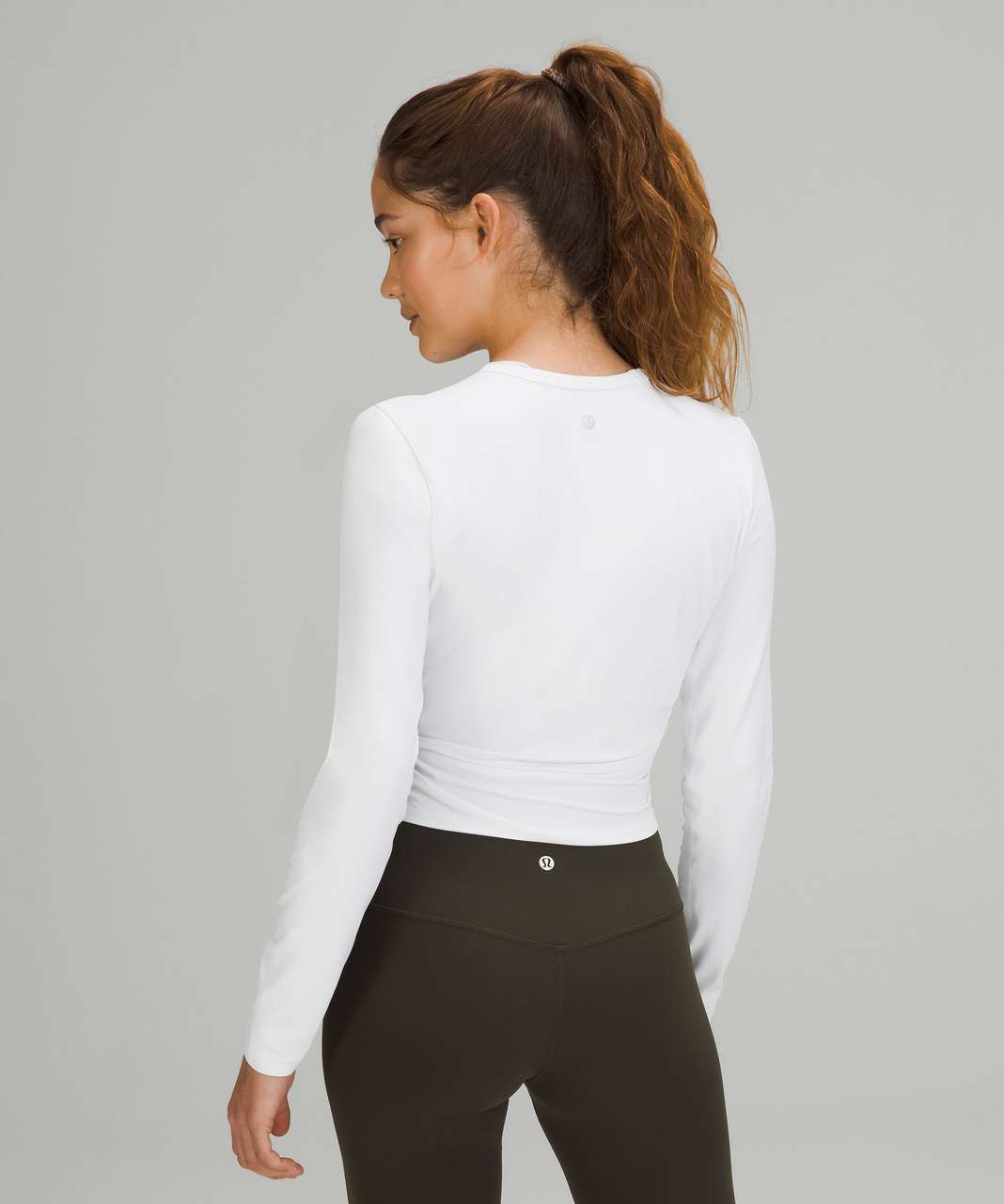 Lululemon All It Takes Long-Sleeve Shirt *Nulu - White - lulu fanatics