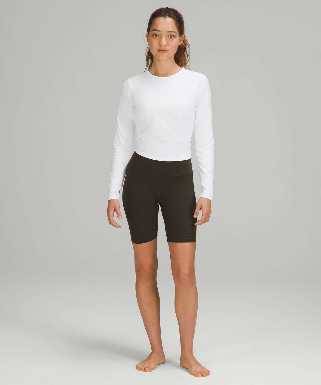 Lululemon All It Takes Long-Sleeve Shirt *Nulu - White