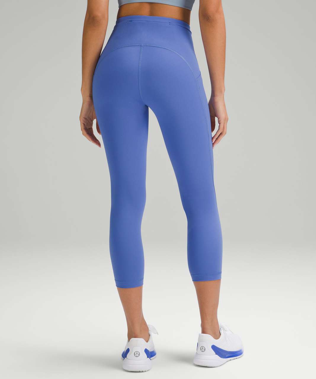 Lululemon Swift Speed High-Rise Crop 23 - Black - lulu fanatics