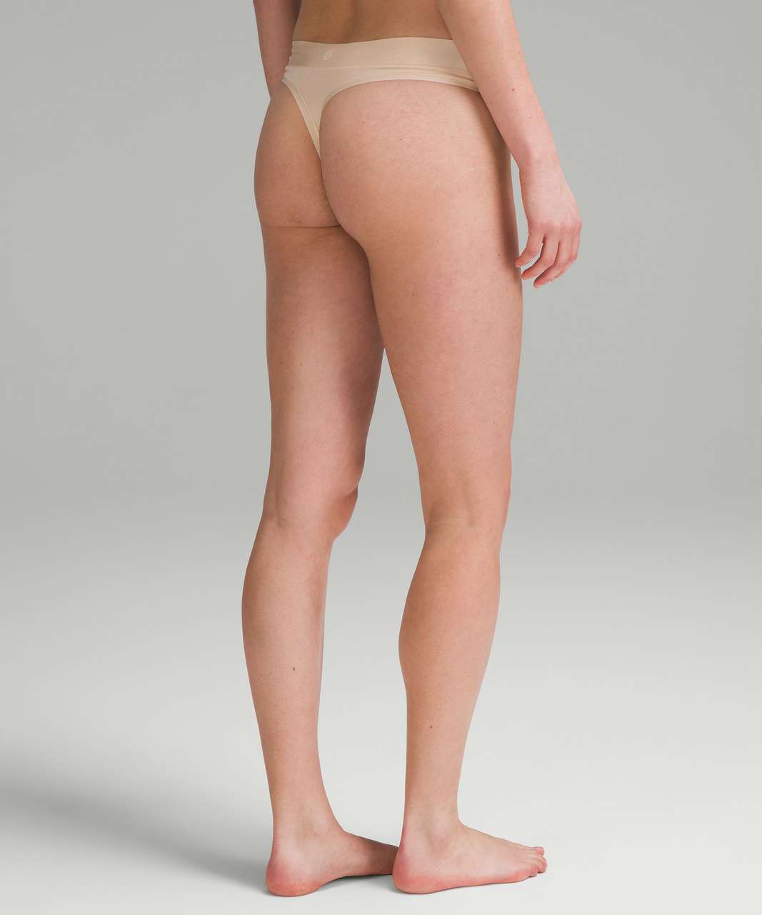 Lululemon UnderEase Mid-Rise Thong Underwear *5 Pack - Solar Orange / Bone / Pale Linen / Contour / French Press