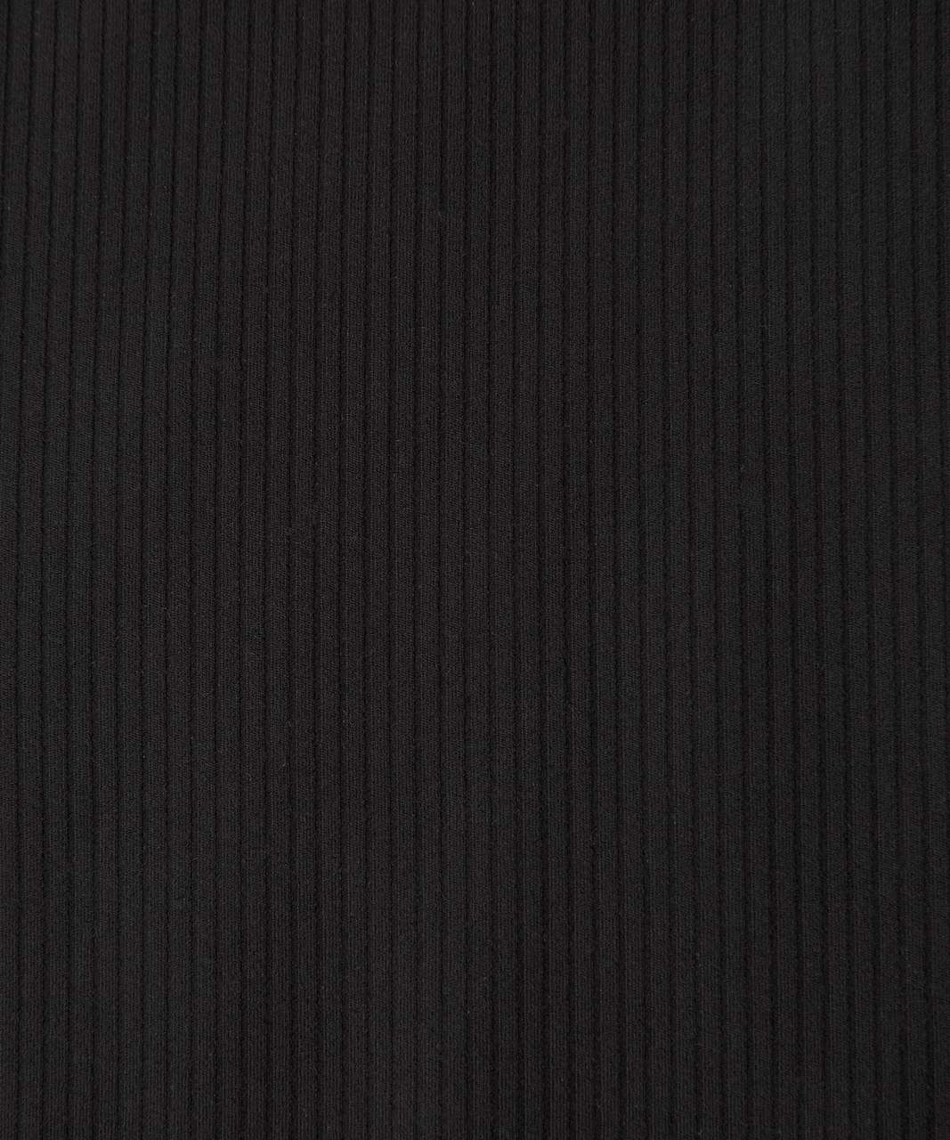 Lululemon All Aligned Ribbed Midi Dress - Black