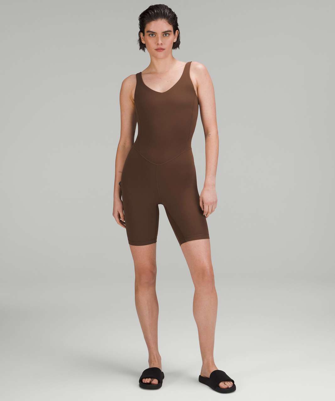 Lululemon Align Bodysuit 8" - Java