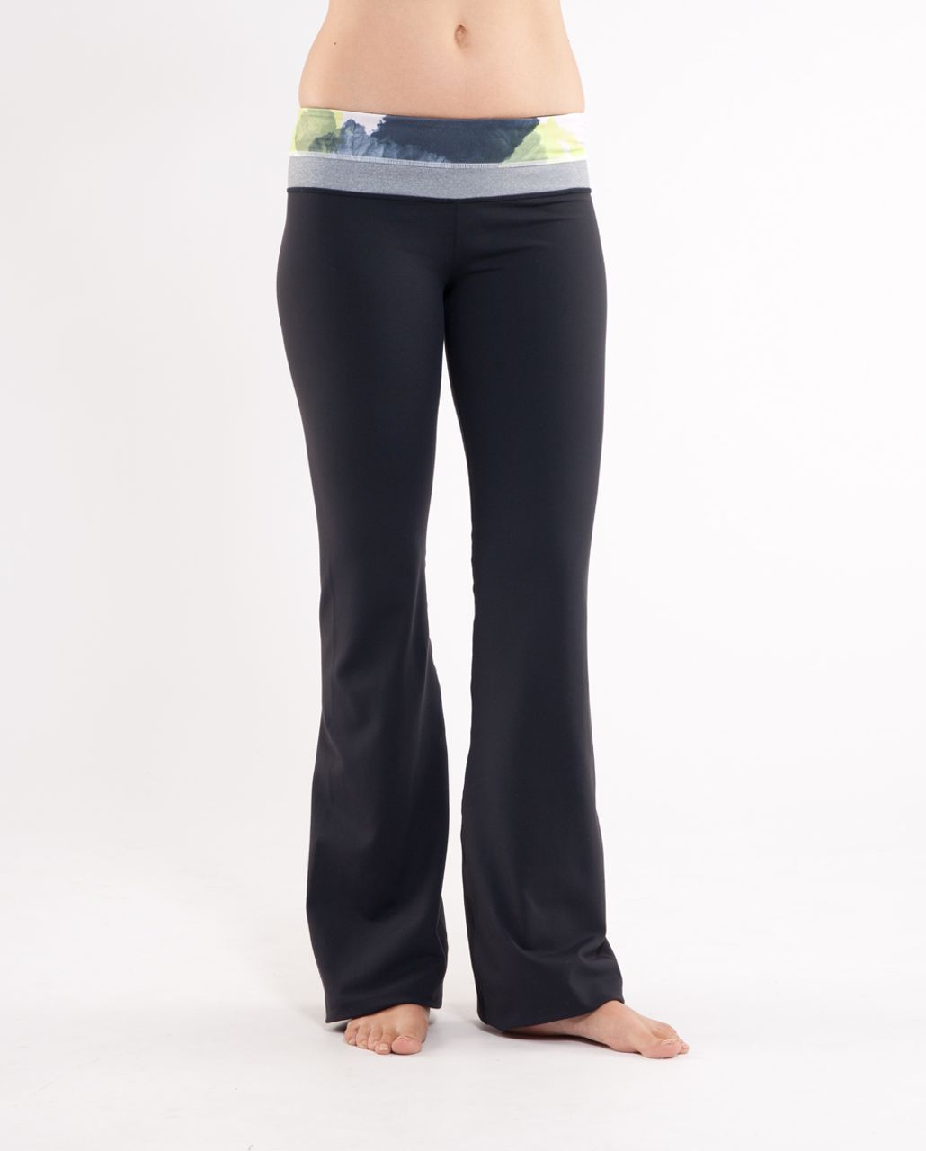 Lululemon Groove Pant *Full-On Luon (Tall) - Black / Heathered