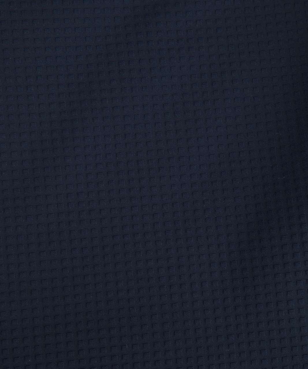 Lululemon Grid-Texture Tennis Long-Sleeve Shirt - True Navy